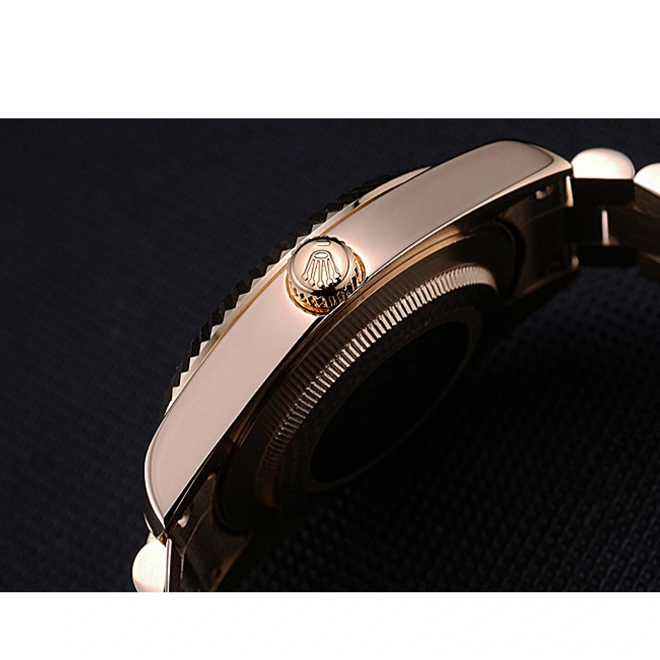 Aaa replica watch Gold Day-Date Bracelet Dial White 622546 Rolex 1016